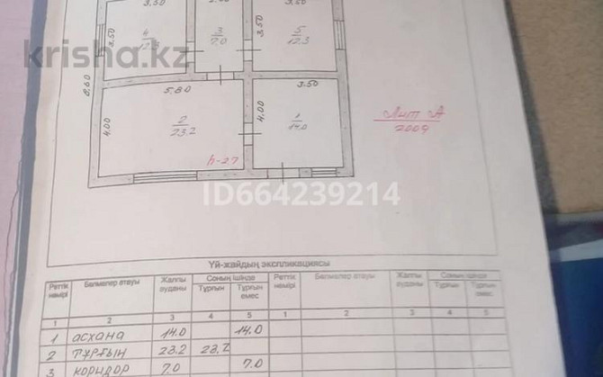 4-комнатный дом, 99 м², 10 сот., Алатау,Аэродромная 12 Шардара - изображение 1