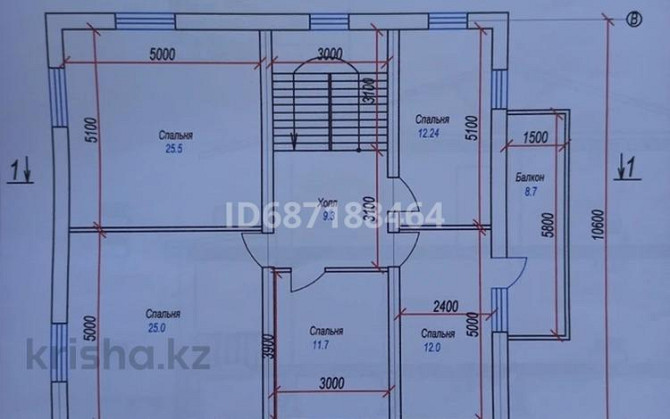 6-комнатный дом, 241 м², 10 сот., Абылай хан 5  - изображение 7