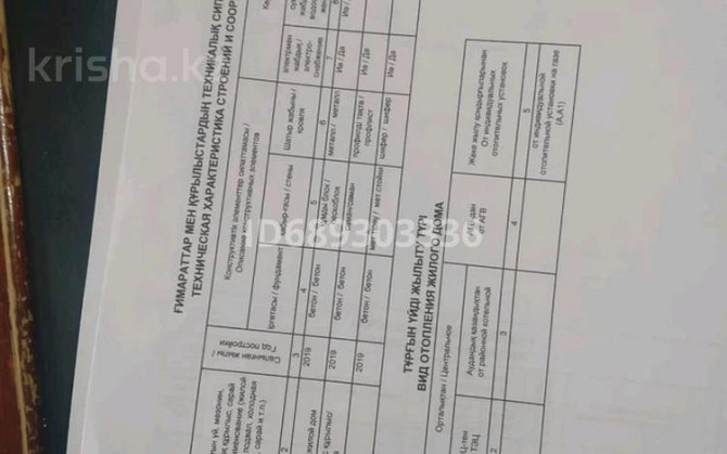 2-комнатный дом, 40 м², 10 сот., Мик Шанырак. 1186 1186 - Угловои Тараз - изображение 2