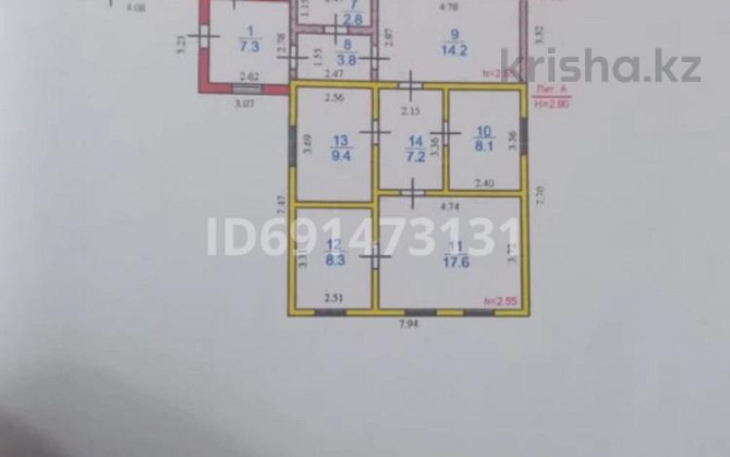 4-комнатный дом, 115.7 м², 8 сот., Маметова 41  - изображение 2