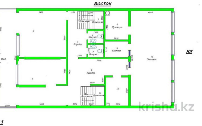 10-комнатный дом, 580 м², 5 сот., мкр Актобе Алматы - изображение 8