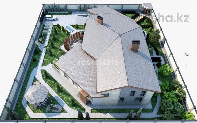 8-комнатный дом, 1000 м², 25 сот., Шаяхметова Шымкент - изображение 3