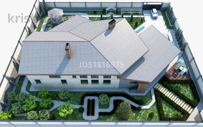 8-комнатный дом, 1000 м², 25 сот., Шаяхметова Шымкент - изображение 4