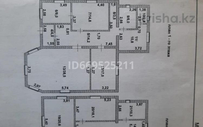 6-комнатный дом, 310 м², 10 сот., Байтурсынова - Республика  - изображение 2