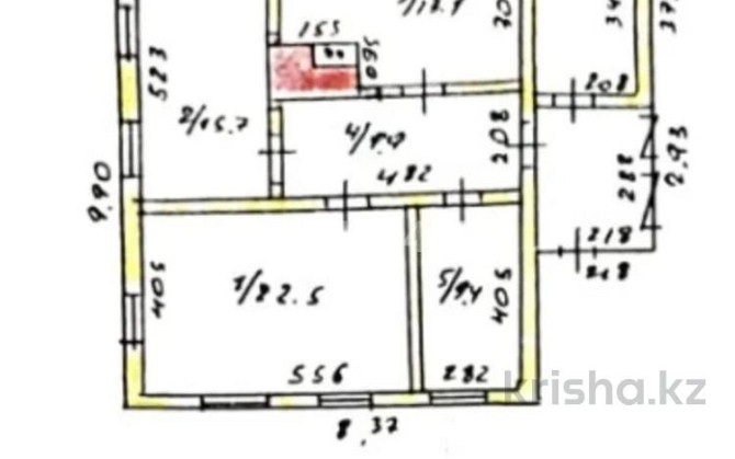 3-комнатный дом, 83 м², 8 сот., Джангельдина 88 Семей - изображение 2