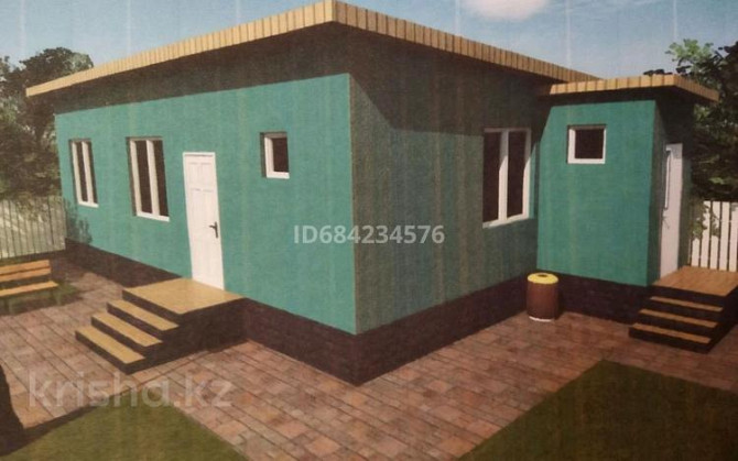 2-комнатный дом, 60 м², 16 сот., 24 улица 6 и 8 - 11 Жеңіс көшесі Еркинкала - изображение 2