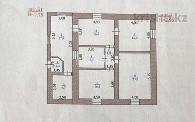 4-комнатный дом, 144 м², 18 сот., 8 марта 14 - Магазин Саяжан  - изображение 2