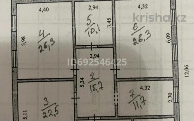 4-комнатный дом, 158 м², 40 сот., Маншук Маметова 17 - Арай-2-11-17 Жанаозен - изображение 3