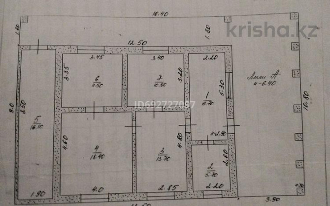 9-комнатный дом, 202 м², 4 сот., мкр 112 квартал, Кел Меложайкова 21 - Мечеть им. Д.Қонаева Shymkent - photo 1