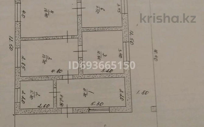 9-комнатный дом, 202 м², 4 сот., мкр 112 квартал, 112 кв ул меложайкова 21 - Мечеть им. Д. Кунаева Shymkent - photo 1