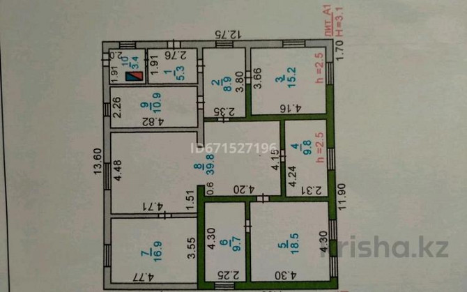 6-комнатный дом, 138 м², 30 сот., Гагарина 19  - photo 1