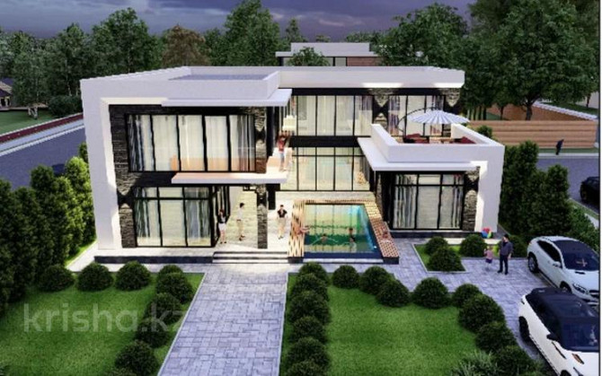 8-комнатный дом, 670 м², 10 сот., ул Жамакаева 256/68 Алматы - изображение 1