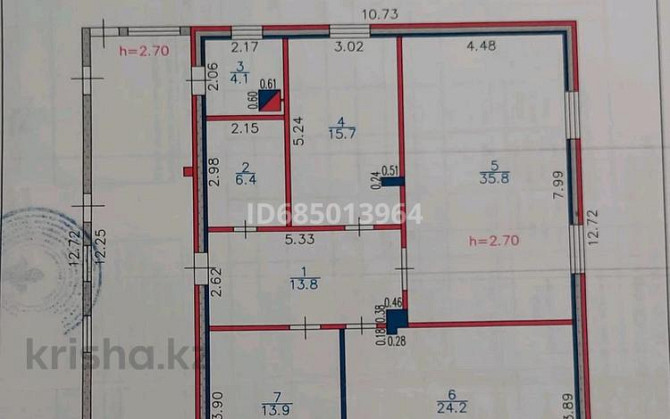 5-комнатный дом, 400 м², 10 сот., Алаш69/1 729 - Алаш69/1 Усть-Каменогорск - изображение 2