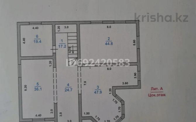 12-комнатный дом, 540 м², 1000 сот., мкр Север , Аман Карагай 70/4 - Шаяхметова Shymkent - photo 3
