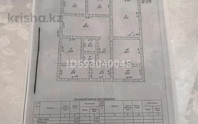 5-комнатный дом, 147 м², 8 сот., Ақсарай 13 - Кабиско Shymkent - photo 1