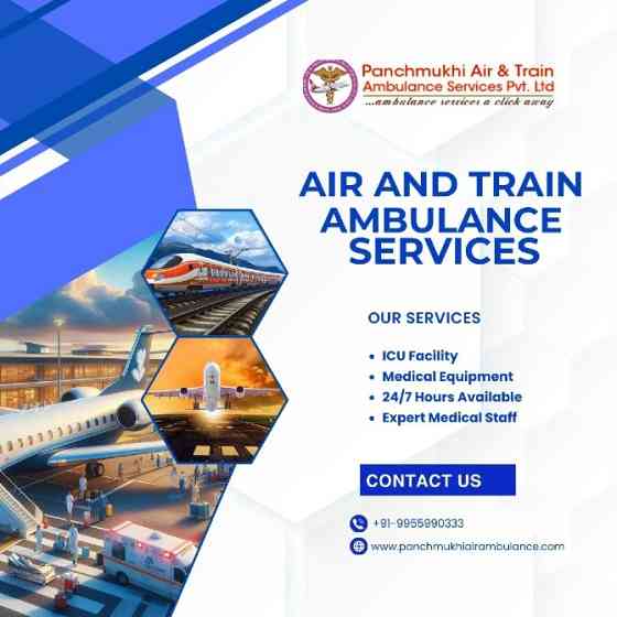Now Pick High Level Panchmukhi Air and Train Ambulance Service in Guwahati Volgograd