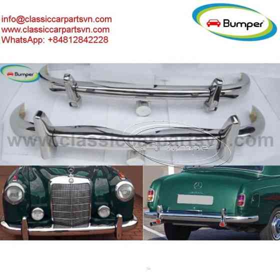 Mercedes Ponton W105, W180, W128 6cylinder saloon bumper Kajaani