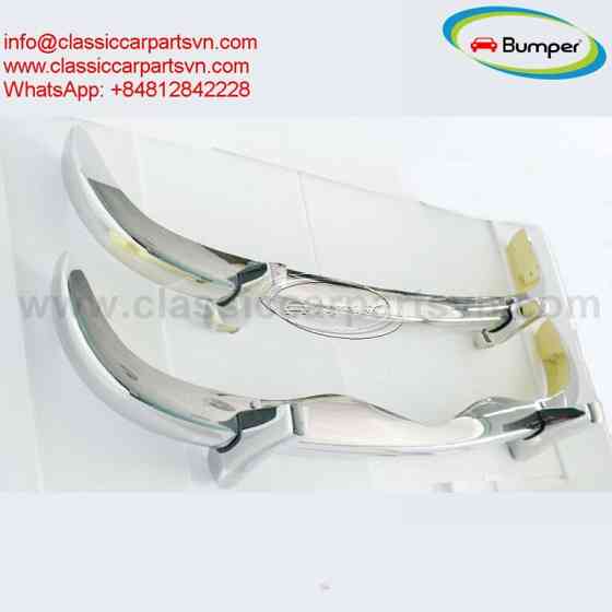 Mercedes Ponton W105, W180, W128 6cylinder saloon bumper Kajaani