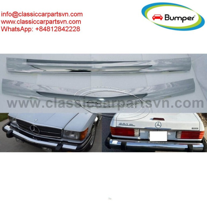 Mercedes R107 C107 SL SLC US style Bumpers Рим - изображение 1