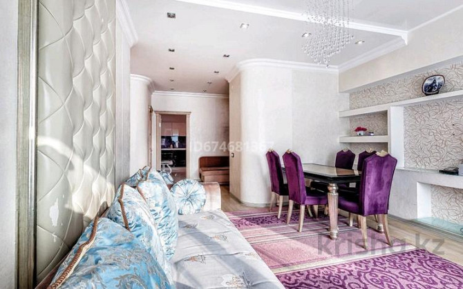 4-комнатная квартира, 120 м², 2/36 этаж посуточно, мкр Комсомольский, Достык 5 — Сауран Astana - photo 2