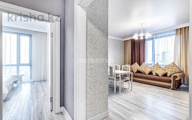 2-комнатная квартира, 60 м², 8/12 этаж посуточно, Мухамедханова 4АблокD — 306 ул Astana - photo 3