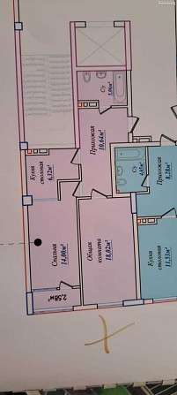 2-комн. квартира, 9 этаж, 57 м², Ленинский  - изображение 4