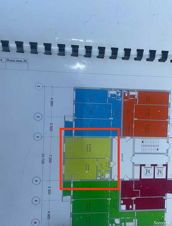 1-комн. квартира, 6 этаж, 52 м², Мелькомбинат Вахдат - изображение 2